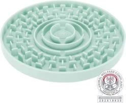 Trixie Junior Likplaat Mintgroen - 21X21 CM -Hondenbenodigdheden 1200x981