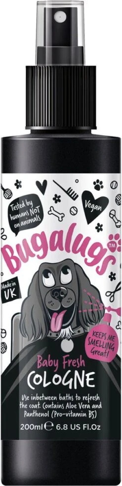 Bugalugs - Vachtverzorging Hond - Baby Fresh Gift Set - Hondenshampoo - Hondenparfum - Anti-klit Spray - 650 Ml - Kerstcadeau -Hondenbenodigdheden 303x1200