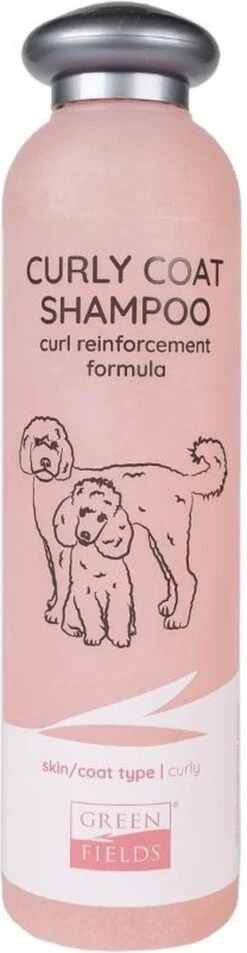 Greenfields - Hondenshampoo Voor Krullende Vacht - Extra Volume En Goede Doorkambaarheid - 270 Ml - Hondenshampoo Krullende Vacht -Hondenbenodigdheden 311x1200