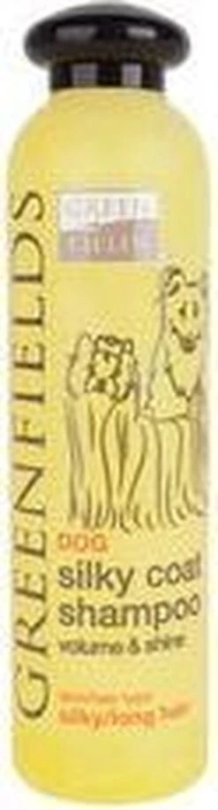 Greenfields Hondenshampoo Voor Langharige Vacht - Zorgt Voor Een Zijdezachte Glanzende Vacht - Inhoud 270 Ml - Hondenshampoo Langharige Vacht -Hondenbenodigdheden 324x1200