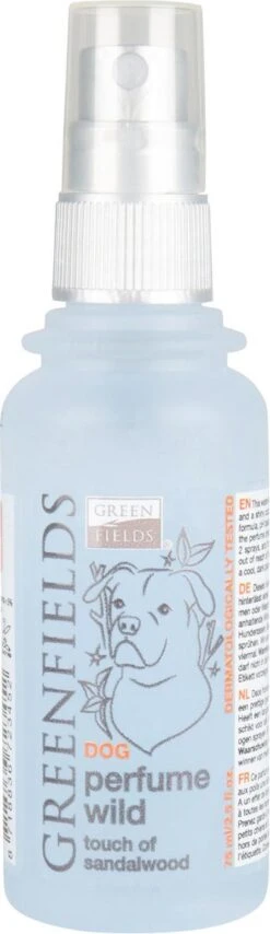Hondenparfum Spray In 4 Geuren - Greenfields - Alchoholvrije En PH Neutrale Formule Tegen Onaangename Geurtjes - 50ml - Wild -Hondenbenodigdheden 347x1200 1