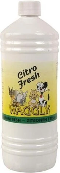 Waggly Citro Fresh Geurverwijderaar - 5 L -Hondenbenodigdheden 415x1200