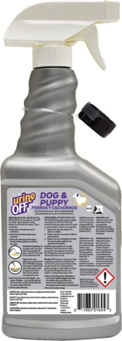 Urine Off Geur En Vlekverwijderaar Voor Hond En Puppy Urine - 1 ST à 500 ML -Hondenbenodigdheden 430x1200