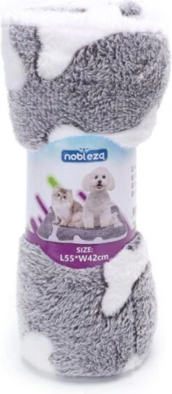 Nobleza Benchkussen - Dierenkussen - Hondenkussen - Kattenkussen - Benchmat - Dierenmat - Hondenmat - Kattenmat - Grijs - Maat S -Hondenbenodigdheden 525x1200