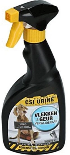 CSI Urine Vlek En Geurspray Puppy En Hond 500 Ml -Hondenbenodigdheden 545x1200 2