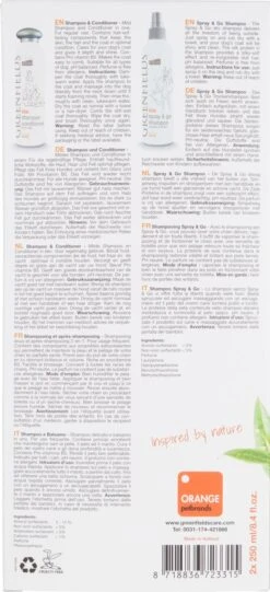 Greenfields Vacht Verzorging Set Voor Honden Shampoo, Conditioner & Droogshampoo -Hondenbenodigdheden 548x1200