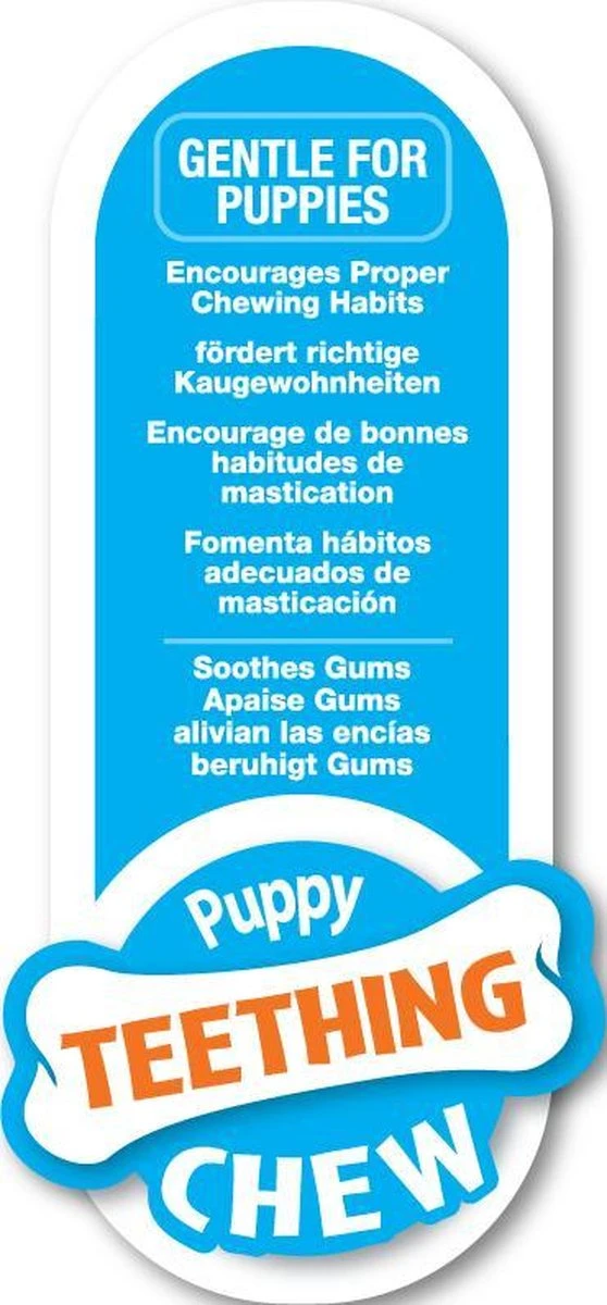 Nylabone Kauwbot - Puppy Kauwspeelgoed - Sleutels Met Baconsmaak - X-Small 3 Nylabone Kauwbot - Puppy Kauwspeelgoed - Sleutels Met Baconsmaak - X-Small - Afbeelding 3