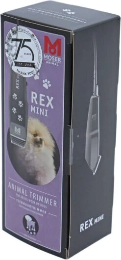 Moser Rex Mini Trimmer -Hondenbenodigdheden 559x1200