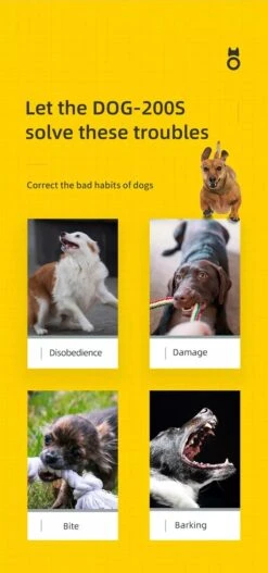 Anti Blafband EN Trainingshalsband In 1 - UNIEK Systeem - 500m Bereik - Trainingsband Opvoedband Waterdicht - Anti Blaf Apparaat - Teletac - Oplaadbaar - Volautomatisch - Grote & Kleine Hond -Hondenbenodigdheden 562x1200 1