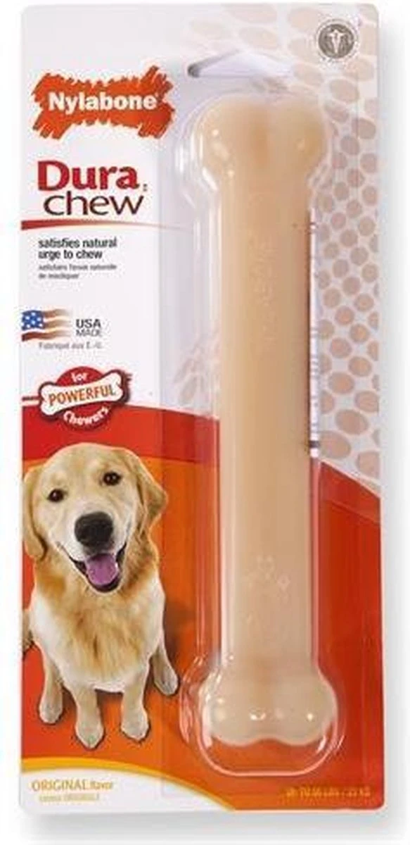 Nylabone Harde Bijters Kluif - Ham - Voor Honden Tot 15 Kg 4 Nylabone Harde Bijters Kluif - Ham - Voor Honden Tot 15 Kg - Afbeelding 4