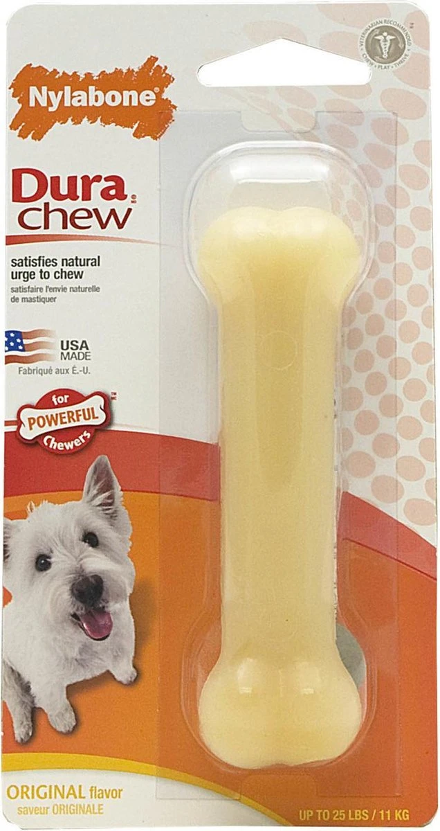 Nylabone Harde Bijters Kluif - Ham - Voor Honden Tot 10 Kg 6 Nylabone Harde Bijters Kluif - Ham - Voor Honden Tot 10 Kg - Afbeelding 6