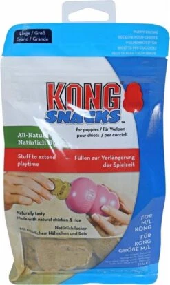 Kong Stuff 'N Snacks Puppy Hondensnack - Kip&Rijst - L -Hondenbenodigdheden 716x1200