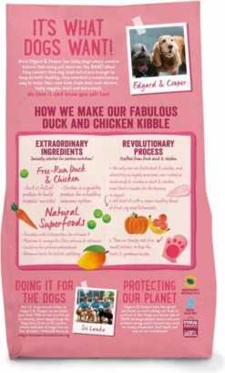 Edgard & Cooper Verse Scharreleend & Kip Puppy - Hondenvoer - 7kg -Hondenbenodigdheden 725x1200 1