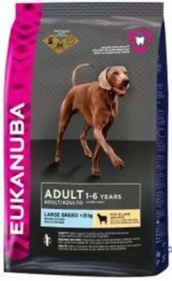 Eukanuba Dog Adult Large Breed Lam/Rice - 12 KG -Hondenbenodigdheden 736x1200 1