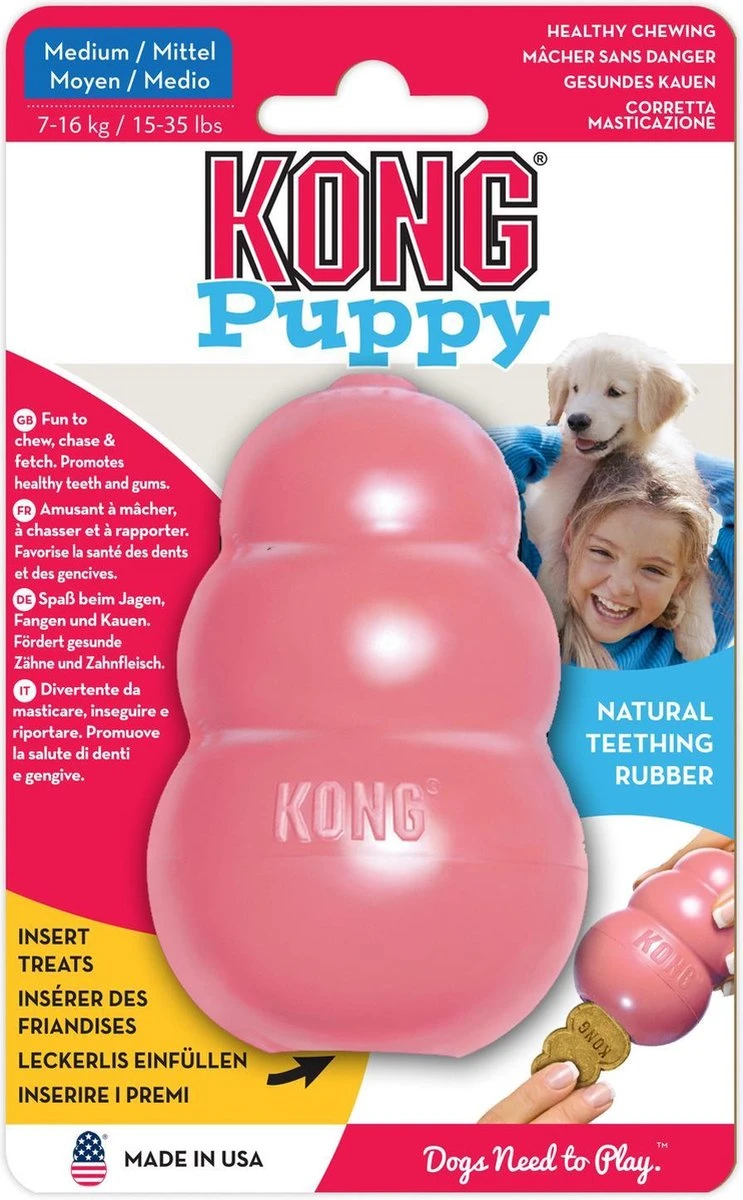 Kong Puppy - Hondenspeelgoed - Assorti - M 6 Kong Puppy - Hondenspeelgoed - Assorti - M - Afbeelding 6