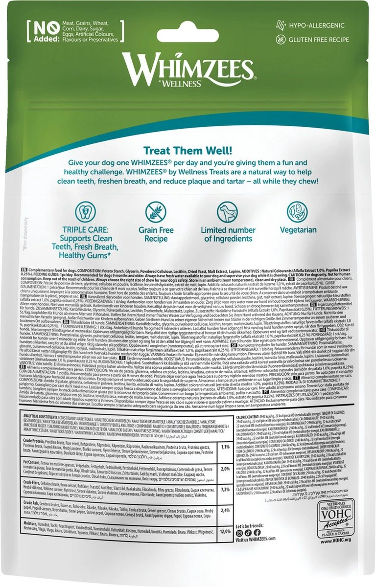 Whimzees Tandenborstel Hondensnack - 6,5 Cm - 48 Stuks 12 Whimzees Tandenborstel Hondensnack - 6,5 Cm - 48 Stuks - Afbeelding 12