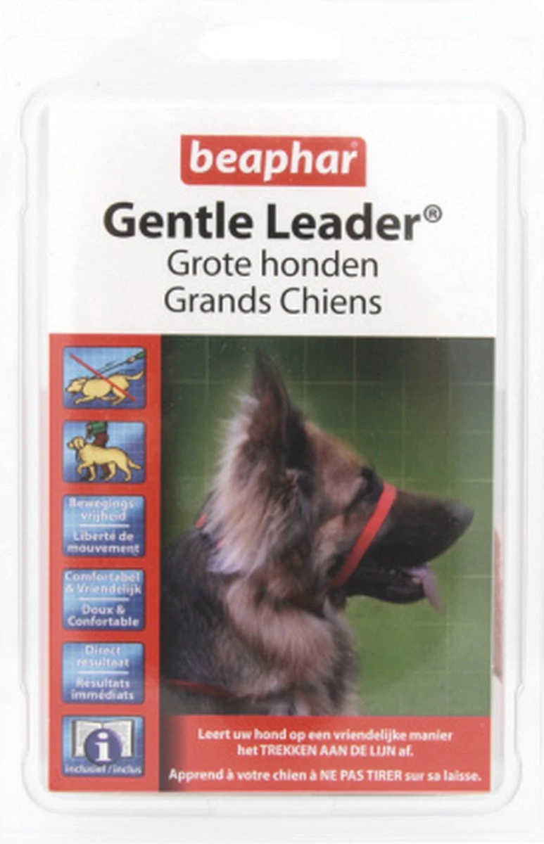 Beaphar Gentle Leader - Zwart - 54 Cm - Grote Honden 10 Beaphar Gentle Leader - Zwart - 54 Cm - Grote Honden - Afbeelding 10