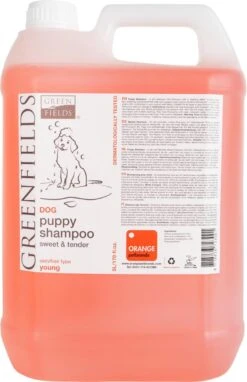 Greenfields - Milde Hondenshampoo Puppy - Zachte Shampoo Met Babypoeder Geur - Inhoud 270 Ml Of 5 Liter - 270 Ml -Hondenbenodigdheden 775x1200 1