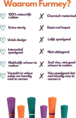 Furmey Zoomies - Honden Speelgoed - Hondenspeeltjes - Kauwbotten Hond - S Groen - 17 Cm -Hondenbenodigdheden 775x1200 8