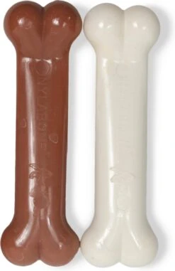 Nylabone Dura Chew Twin Pack Bacon & Chicken Bone Wolf -Hondenbenodigdheden 778x1200 1