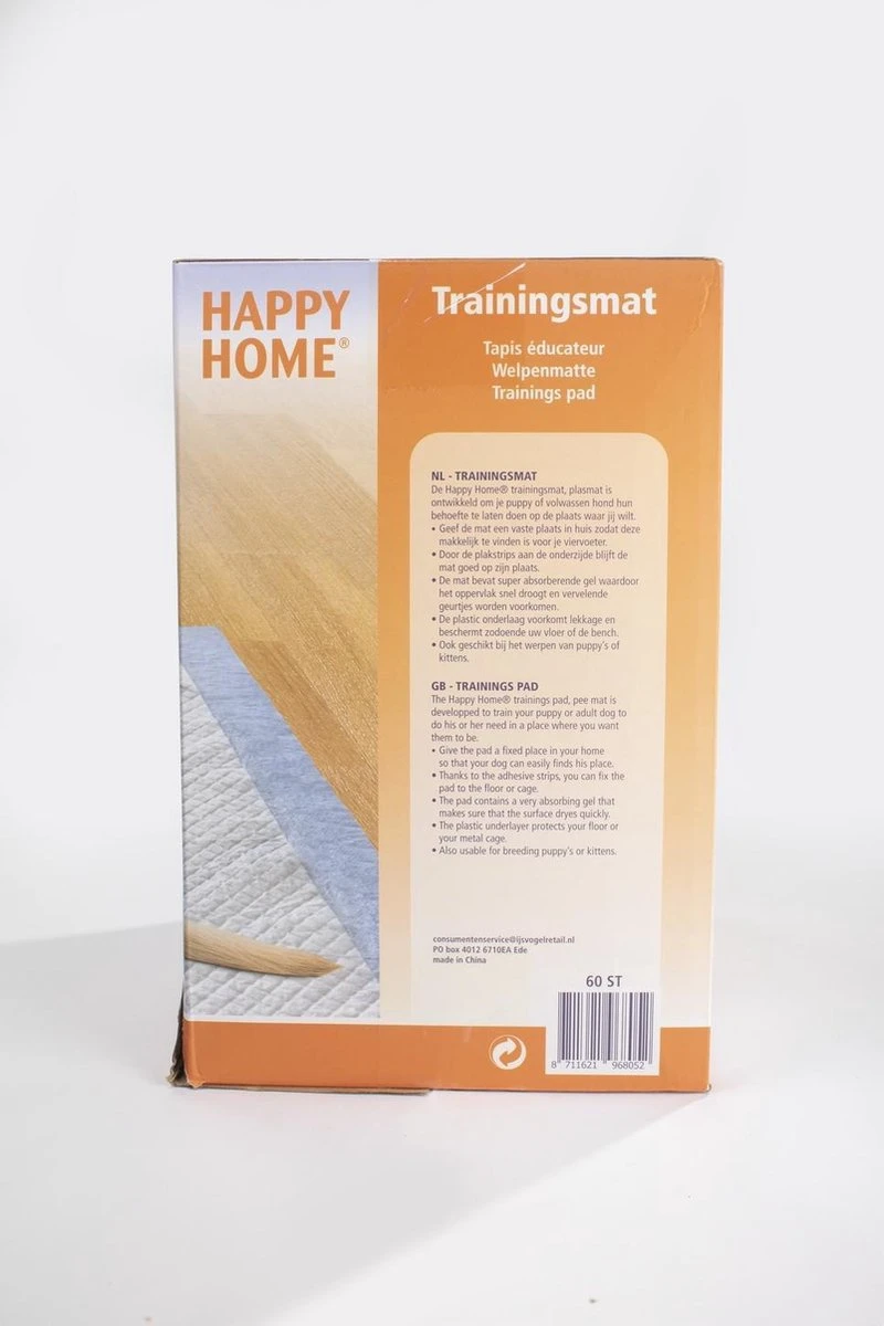 Happy Home Trainingsmat - Zindelijkstraining - 60 Stuks - 60X60 Cm 8 Happy Home Trainingsmat - Zindelijkstraining - 60 Stuks - 60X60 Cm - Afbeelding 8