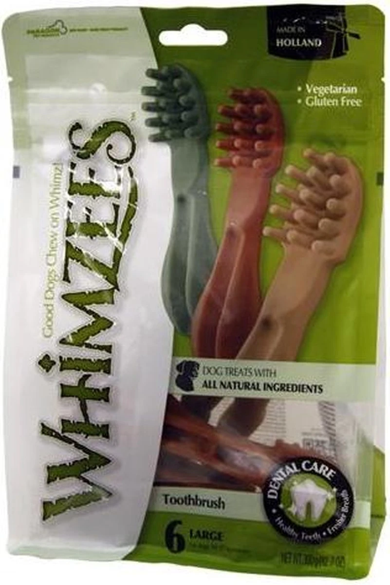 Whimzees Tandenborstel Hondensnack - 6,5 Cm - 48 Stuks 9 Whimzees Tandenborstel Hondensnack - 6,5 Cm - 48 Stuks - Afbeelding 9