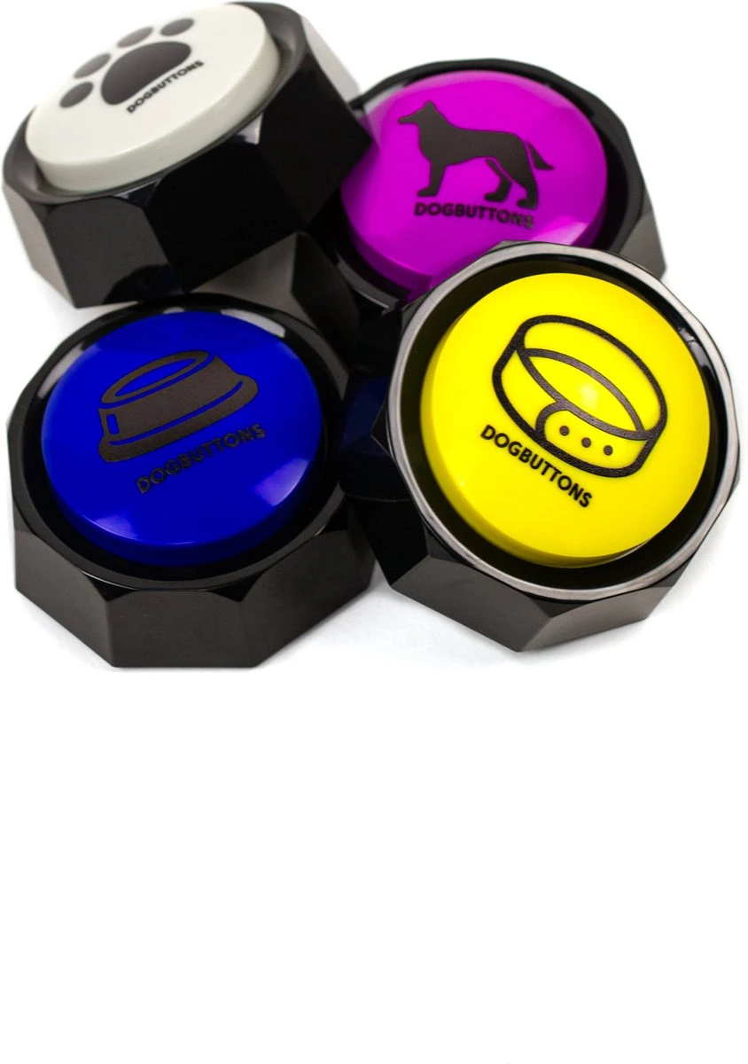 Merkloos Dogbuttons® – PETIFY PREMIUM Praatknoppen - 4stuks – Praatknop – Hond – Opneembare Knoppen – Hond Praten – Hondentraining – Praatknoppen – Dog Button – Hondenknop – Huisdier – Honden Speelgoed Intelligentie – Praten Met Hond – Laat Uw Hond Spreken! 4 Merkloos Dogbuttons® – PETIFY PREMIUM Praatknoppen - 4stuks – Praatknop – Hond – Opneembare Knoppen – Hond Praten – Hondentraining – Praatknoppen – Dog Button – Hondenknop – Huisdier – Honden Speelgoed Intelligentie – Praten Met Hond – Laat Uw Hond Spreken! - Afbeelding 4