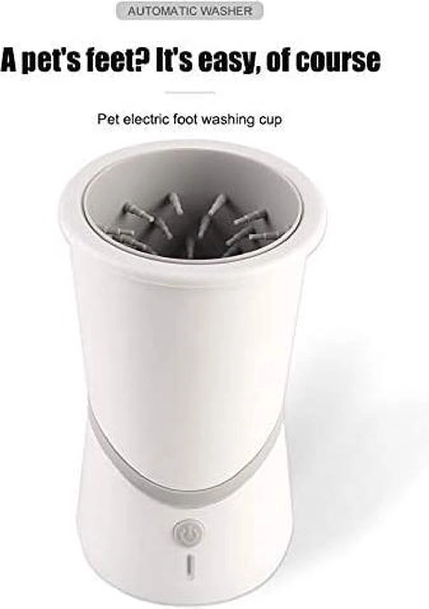 Merkloos Elektrische Hondenpootreiniger Draagbare Pet Voetenreinigingsborstel Zuigerkom Hondenvoetenreiniger Wasmachine Zachte Siliconenborstels Voor Modderige Poten Oplaadbare USB 8 Merkloos Elektrische Hondenpootreiniger Draagbare Pet Voetenreinigingsborstel Zuigerkom Hondenvoetenreiniger Wasmachine Zachte Siliconenborstels Voor Modderige Poten Oplaadbare USB - Afbeelding 8