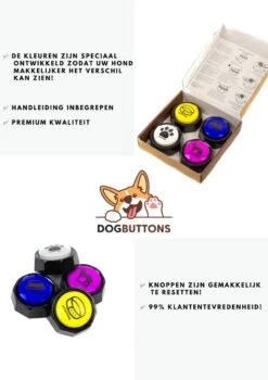 Merkloos Dogbuttons® – PETIFY PREMIUM Praatknoppen - 4stuks – Praatknop – Hond – Opneembare Knoppen – Hond Praten – Hondentraining – Praatknoppen – Dog Button – Hondenknop – Huisdier – Honden Speelgoed Intelligentie – Praten Met Hond – Laat Uw Hond Spreken! 10 Merkloos Dogbuttons® – PETIFY PREMIUM Praatknoppen - 4stuks – Praatknop – Hond – Opneembare Knoppen – Hond Praten – Hondentraining – Praatknoppen – Dog Button – Hondenknop – Huisdier – Honden Speelgoed Intelligentie – Praten Met Hond – Laat Uw Hond Spreken! -Hondenbenodigdheden 848x1200 2