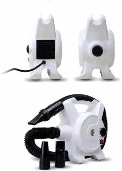 Hondenfohn - Waterblazer Met Draaiknop - 2400W Vermogen Met Warme En Koude Stand - Wit 19 Hondenfohn - Waterblazer Met Draaiknop - 2400W Vermogen Met Warme En Koude Stand - Wit -Hondenbenodigdheden 856x1200