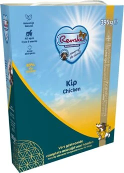 10x Renske Vers Gestoomd Complete Menu Kip - Rijst 395 Gr -Hondenbenodigdheden 856x1200 3