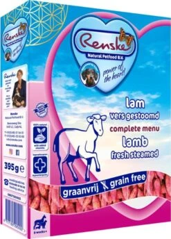 Renske Hond Vers Adult Graanvrij - Lam - Hondenvoer - 10 X 395 G -Hondenbenodigdheden 862x1200 2