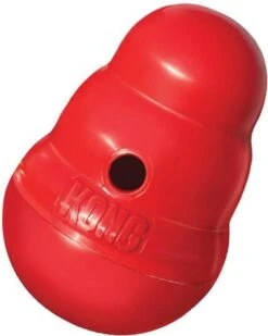 Kong Wobbler - Hondenspeelgoed - Rood - S - 15 X 11 Cm -Hondenbenodigdheden 958x1200 1