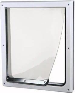 Trixie 2-Weg Hondenluik Wit - M-XL 39 X 45 CM -Hondenbenodigdheden 961x1200 1