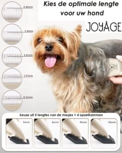 Joyage Professionele Hondentondeuse Voor Dikke Vacht – Honden Tondeuse & Hondentrimmer Tondeuse – Stille Tondeuse Katten & Honden Trimset Lang Haar – Trimmer Hond - Hondentondeuse Draadloos - Tondeuse Voor Honden - Tondeuse Hond Dikke Vacht -Hondenbenodigdheden 962x1200 2