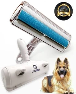 Luxgoods Huisdierhaar Verwijderaar - Blauw - Kunststof- Huisdierhaar Verwijderaar - Hondenhaar - Pluizenborstel -Hondenbenodigdheden 965x1200