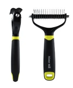 Mister Mill Professionele Set Honden Kattenborstel - Ondervachtkam Plus Slickerborstel -Hondenbenodigdheden 999x1200 2